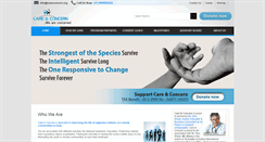 Desktop Screenshot of careconcern.org